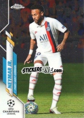 Sticker Neymar Jr. - UEFA Champions League Chrome 2019-2020
 n. 95 - Topps