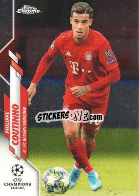 Sticker Philippe Coutinho - UEFA Champions League Chrome 2019-2020
 n. 13 - Topps