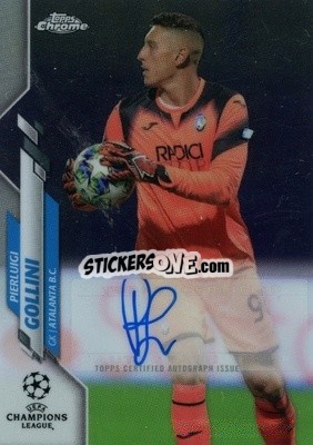 Sticker Pierluigi Gollini - UEFA Champions League Chrome 2019-2020
 n. CA-PGO - Topps
