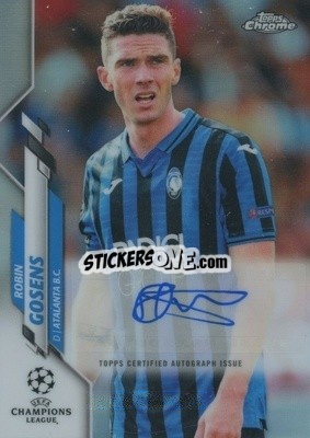 Sticker Robin Gosens - UEFA Champions League Chrome 2019-2020
 n. CA-RG - Topps