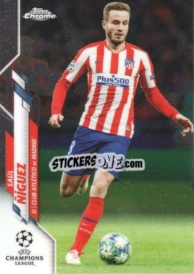 Sticker Saúl Ñíguez - UEFA Champions League Chrome 2019-2020
 n. 38 - Topps