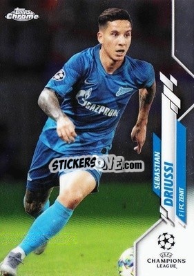 Sticker Sebastian Driussi - UEFA Champions League Chrome 2019-2020
 n. 60 - Topps