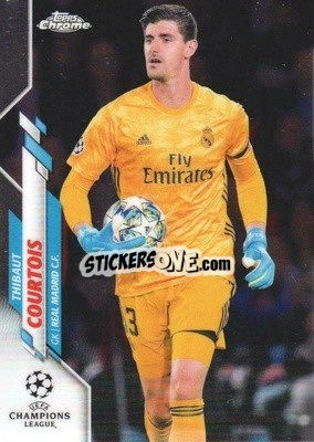 Cromo Thibaut Courtois - UEFA Champions League Chrome 2019-2020
 - Topps