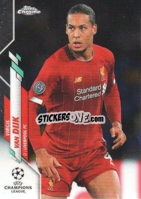 Sticker Virgil van Dijk - UEFA Champions League Chrome 2019-2020
 n. 50 - Topps
