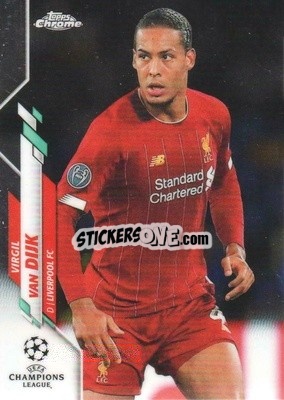 Figurina Virgil van Dijk - UEFA Champions League Chrome 2019-2020
 - Topps