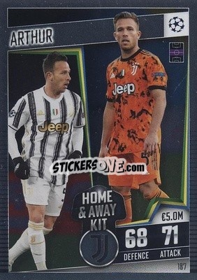 Cromo Arthur - Match Attax 101. Season 2020-2021
 - Topps