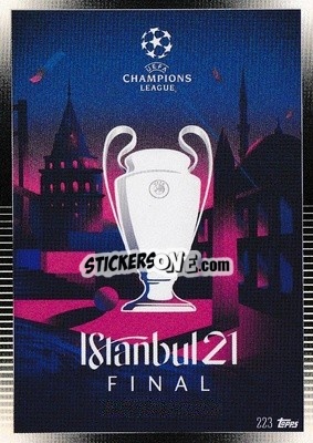 Sticker Champions League Final Istanbul