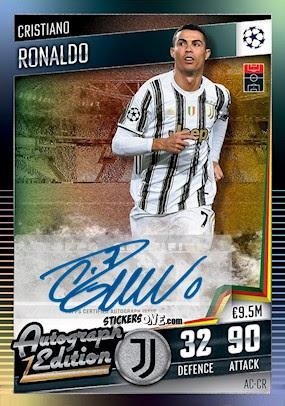 Sticker Cristiano Ronaldo - Match Attax 101. Season 2020-2021
 n. AC-CR - Topps