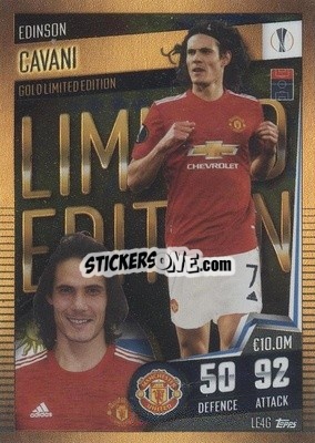 Sticker Edinson Cavani - Match Attax 101. Season 2020-2021
 n. LE4G - Topps