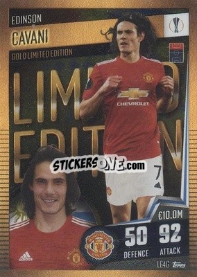 Sticker Edinson Cavani - Match Attax 101. Season 2020-2021
 - Topps