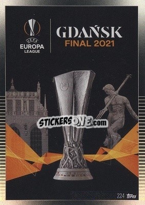 Figurina Europa League Final Gdansk - Match Attax 101. Season 2020-2021
 - Topps