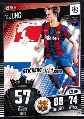 Sticker Frenkie de Jong