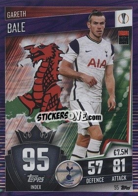 Sticker Gareth Bale - Match Attax 101. Season 2020-2021
 n. 95p - Topps