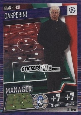 Cromo Gian Piero Gasperini - Match Attax 101. Season 2020-2021
 - Topps