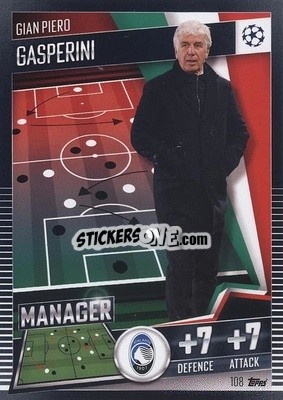Sticker Gian Piero Gasperini - Match Attax 101. Season 2020-2021
 - Topps