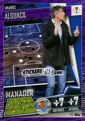 Sticker Imanol Alguacil - Match Attax 101. Season 2020-2021
 - Topps