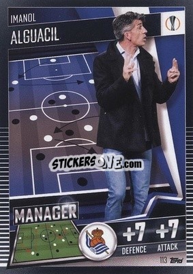 Figurina Imanol Alguacil - Match Attax 101. Season 2020-2021
 - Topps