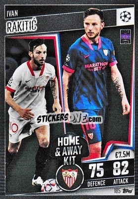 Sticker Ivan Rakitic - Match Attax 101. Season 2020-2021
 n. 185 - Topps