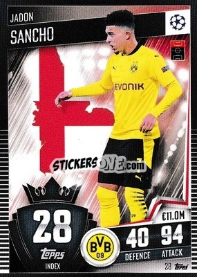 Sticker Jadon Sancho