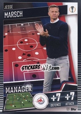 Cromo Jesse Marsch - Match Attax 101. Season 2020-2021
 - Topps