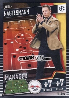 Sticker Julian Nagelsmann - Match Attax 101. Season 2020-2021
 - Topps