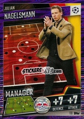 Sticker Julian Nagelsmann - Match Attax 101. Season 2020-2021
 - Topps