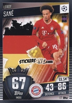 Sticker Leroy Sane