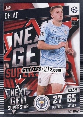 Sticker Liam Delap - Match Attax 101. Season 2020-2021
 - Topps