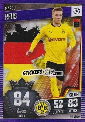 Figurina Marco Reus - Match Attax 101. Season 2020-2021
 - Topps