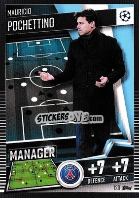 Figurina Mauricio Pochettino - Match Attax 101. Season 2020-2021
 - Topps