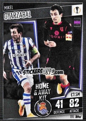 Sticker Mikel Oyarzabal - Match Attax 101. Season 2020-2021
 - Topps