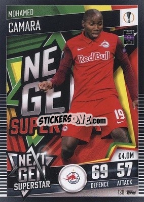 Sticker Mohamed Camara - Match Attax 101. Season 2020-2021
 - Topps