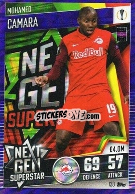 Sticker Mohamed Camara - Match Attax 101. Season 2020-2021
 - Topps