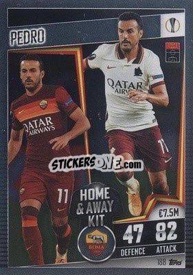 Sticker Pedro Rodríguez - Match Attax 101. Season 2020-2021
 n. 188 - Topps