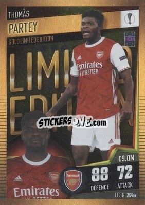 Figurina Thomas Partey - Match Attax 101. Season 2020-2021
 - Topps