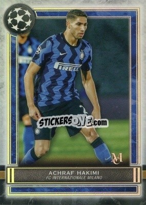 Sticker Achraf Hakimi - UEFA Champions League Museum Collection 2020-2021
 n. 11 - Topps