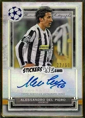 Sticker Alessandro Del Piero - UEFA Champions League Museum Collection 2020-2021
 - Topps