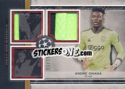 Sticker Andre Onana - UEFA Champions League Museum Collection 2020-2021
 n. SPTR-AO - Topps