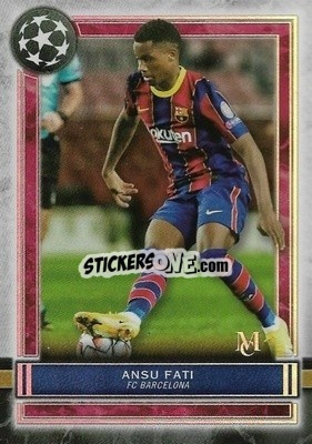 Sticker Ansu Fati - UEFA Champions League Museum Collection 2020-2021
 n. 4 - Topps