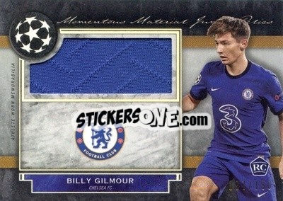 Sticker Billy Gilmour - UEFA Champions League Museum Collection 2020-2021
 n. MMJR-BG - Topps
