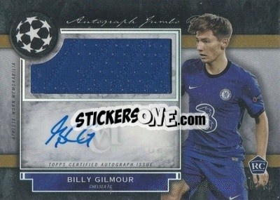 Sticker Billy Gilmour - UEFA Champions League Museum Collection 2020-2021
 n. AJR-BG - Topps