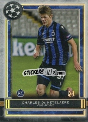 Sticker Charles De Ketelaere - UEFA Champions League Museum Collection 2020-2021
 - Topps