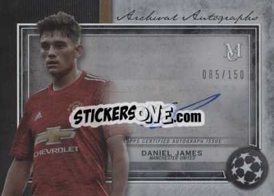 Sticker Daniel James - UEFA Champions League Museum Collection 2020-2021
 n. AA-DJ - Topps