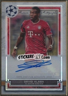 Sticker David Alaba - UEFA Champions League Museum Collection 2020-2021
 n. FA-DA - Topps