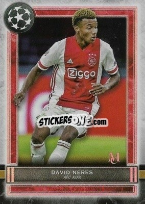 Sticker David Neres - UEFA Champions League Museum Collection 2020-2021
 n. 23 - Topps