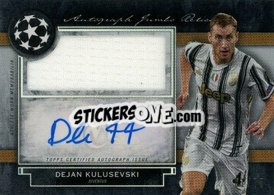 Sticker Dejan Kulusevski - UEFA Champions League Museum Collection 2020-2021
 - Topps