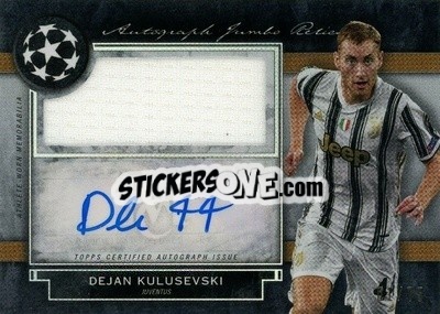 Sticker Dejan Kulusevski - UEFA Champions League Museum Collection 2020-2021
 n. AJR-DK - Topps