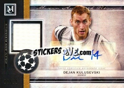 Sticker Dejan Kulusevski - UEFA Champions League Museum Collection 2020-2021
 n. MAR-DK - Topps