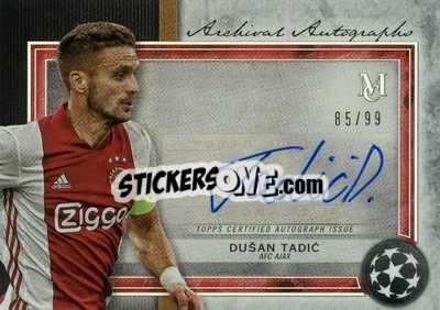 Sticker Dusan Tadic - UEFA Champions League Museum Collection 2020-2021
 - Topps