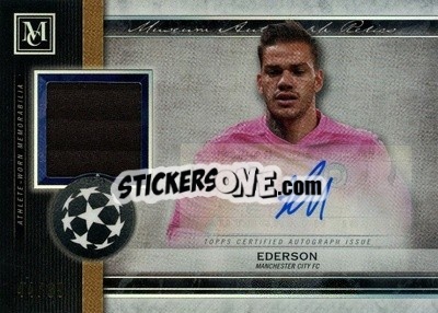 Sticker Ederson - UEFA Champions League Museum Collection 2020-2021
 n. MAR-E - Topps
